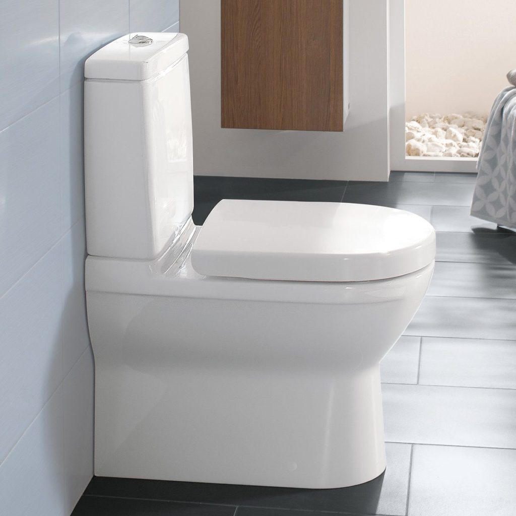 Een voorbeeld van een staand toilet van O.novo