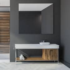 Standaard badkamer spiegel