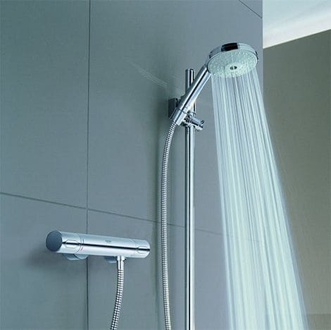Grohe douche lopend
