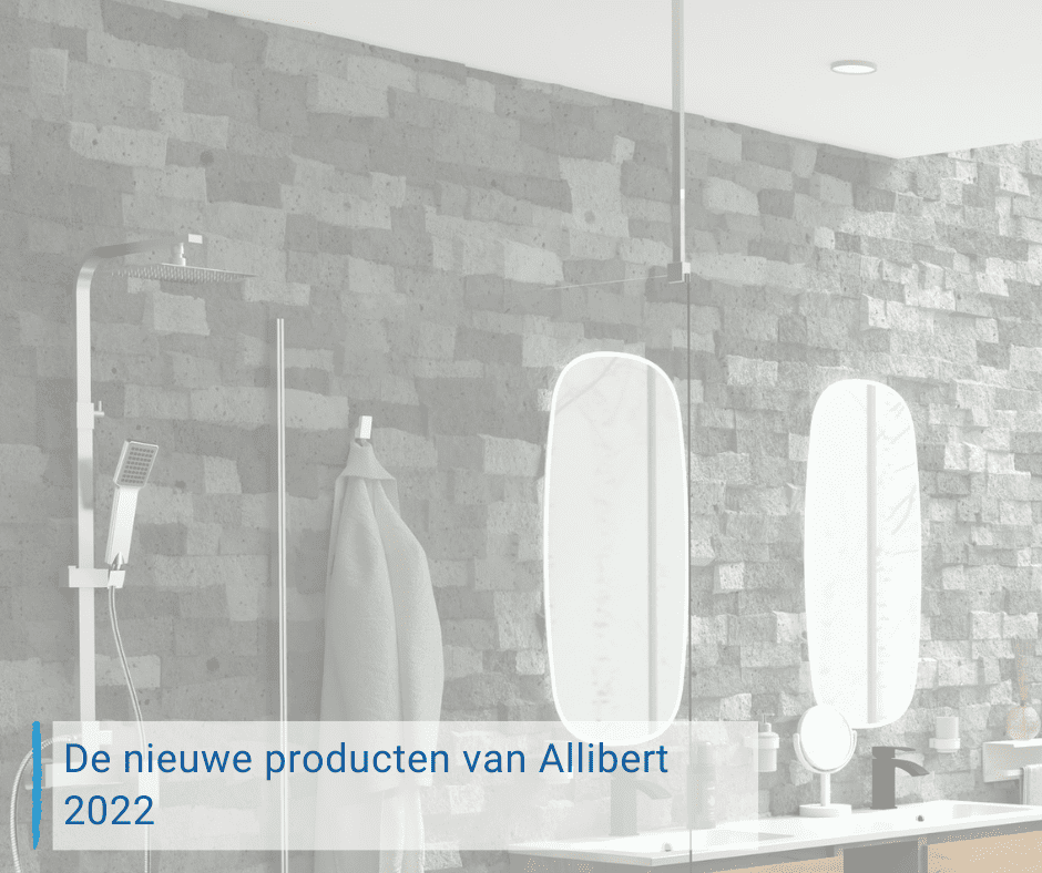 blog cover met de tekst De nieuwe producten van Allibert 2022