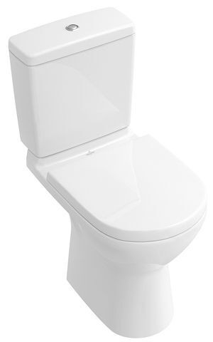 Villeroy en Boch Staand Toilet O.novo verticale uitlaat CeramicPlus
