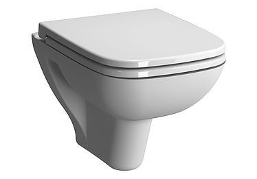 VitrA Hangend Toilet S20 Compact met diepspoel 360x480mm Wit 55003-0101
