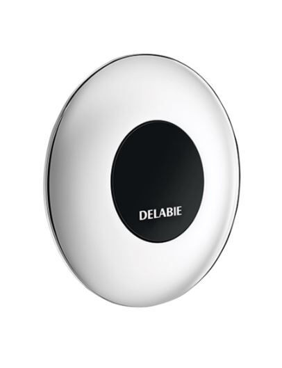 Delabie Vlakke toiletkraan Chroom 160 mm 463150