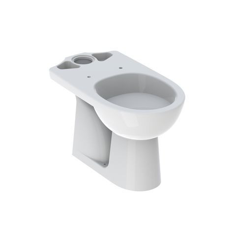 Geberit Staand Toilet Renova KeraTect Met Rand Holle bodem 357x390x665mm Wit 203821600