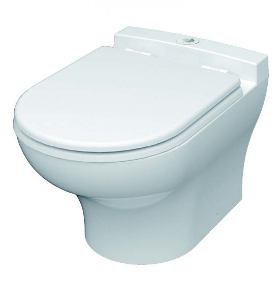 SFA Duoblok Toilet SANIMARIN Exclusiv Short met geïntegreerd liftsysteem, voor boot, 24V 355mm Wit SNEXSL24