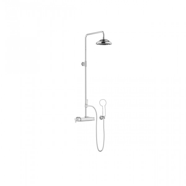 Regendouche Dornbracht MADISON schuin, voor FlowReduce handdouche, thermostatisch Chroom 34458360-00