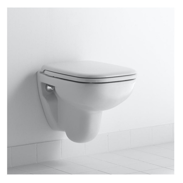 Duravit Hangend Toilet D-Code Compact  Holle Bodem Wit 2211090000