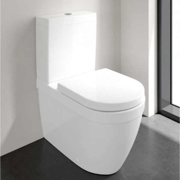 Staand Toilet Villeroy en Boch Architectura zonder flens TwistFlush Oval 370x400mm Alpenwit