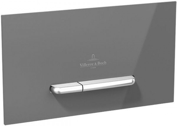 Villeroy en Boch Bedieningspaneel Toilet ViConnect Glas Glanzend Zwart M300