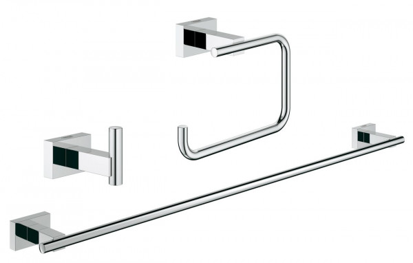 Grohe Badkamer accessoires set Essentials Cube 3 in 1 40777001