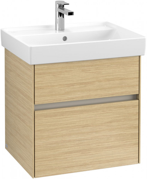 Villeroy e Boch Wastafelmeubel Collaro Hangend 554x444x546mm Nordic Oak