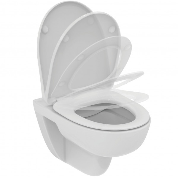 Hangend Toilet Set Ideal Standard i.life A Flensloos, 360x330x540mm Wit