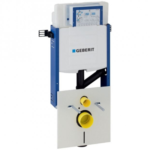 Geberit Inbouwreservoir Kombifix Hangend Urinoir 108cm met Delta 12cm DuoFresh 110367005