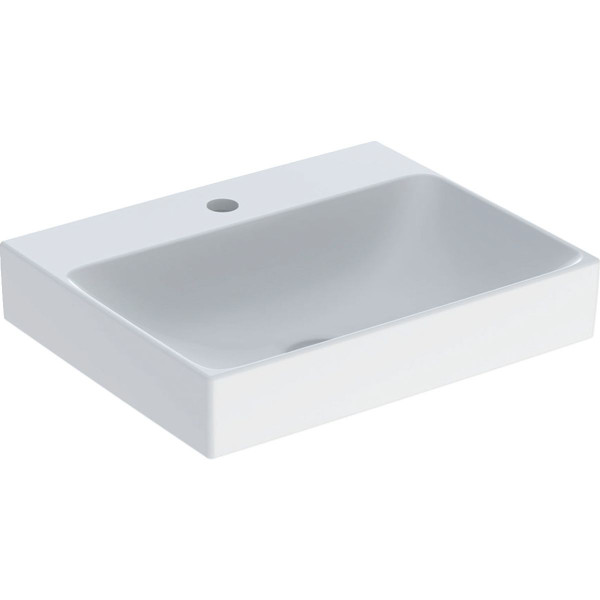 Fontein Toilet Geberit ONE, Verticale uitgang 500x400mm Wit KeraTect 1 Gat