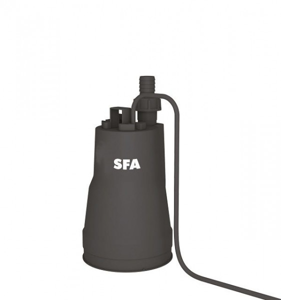 SFA Sanibroyeur SANIPUDDLE vlakzuigpomp van roestvrij staal, voor schoon water SANIPUDDLE001