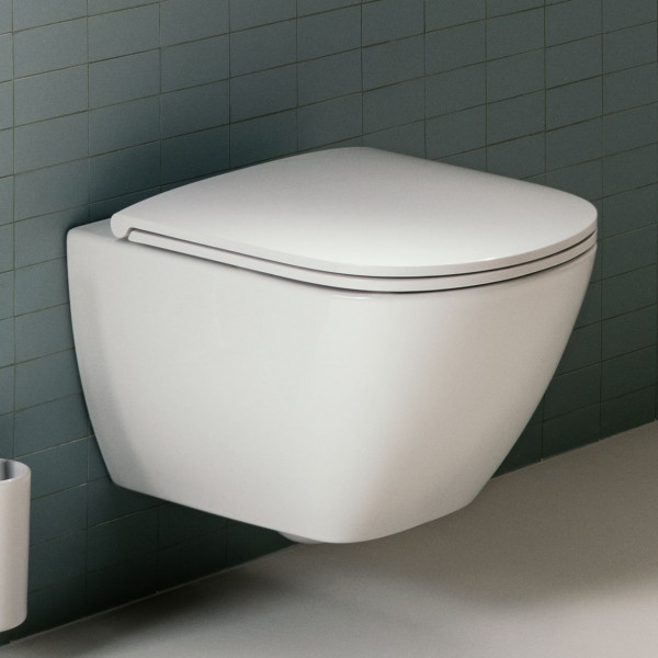 Hangend Toilet Laufen LUA Flensloos Compact 360x490mm Wit