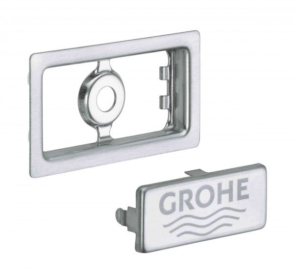 Grohe Wastafel Stop 55,3x30,3mm Stainless Steel