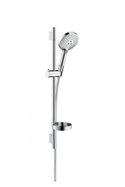 Hansgrohe Doucheset Raindance Select S 120 EcoSmart Bar douche/ Unica'S Puro 0,65m Chroom 26632000