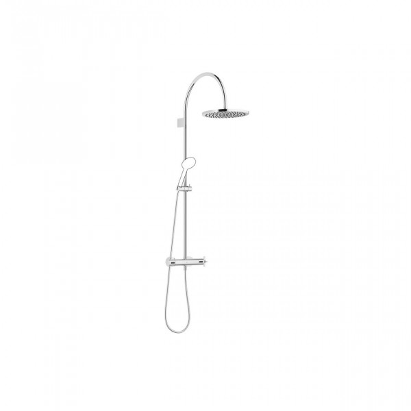 Regendouche Dornbracht VAIA afgerond, thermostatisch, zonder handdouche Chroom 34460809-00