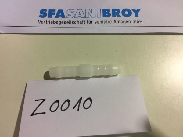 SFA Sanibroy slangverbindingsbuis 8mm Toebehoren Condens / Condens + /Condens Pro Z0010