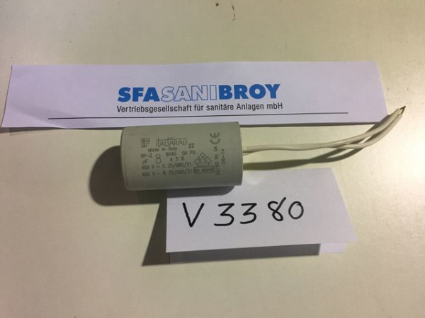 SFA Capacitor 8MF voor SaniCom/Speed/Vite V3380