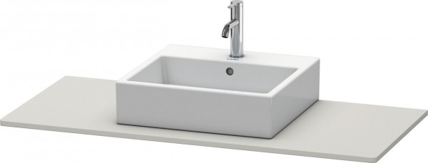 Wastafelblad Duravit XSquare 800x550mm Betongrijs mat XS060D00707 XS060D00707