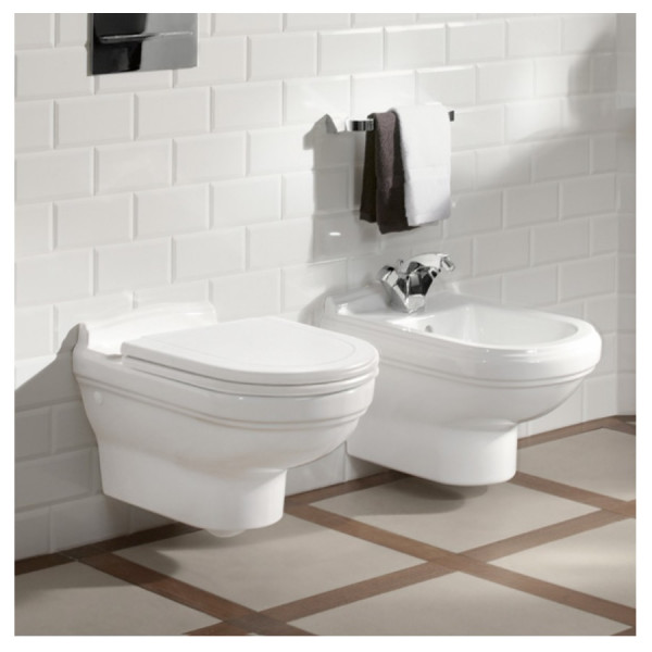 Villeroy en Boch Hommage toiletzitting (8809S1) Wit Alpin | CeramicPlus