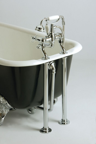 Badafvoer Heritage Bathrooms Universeel voor gietijzeren bad Vintage Gold