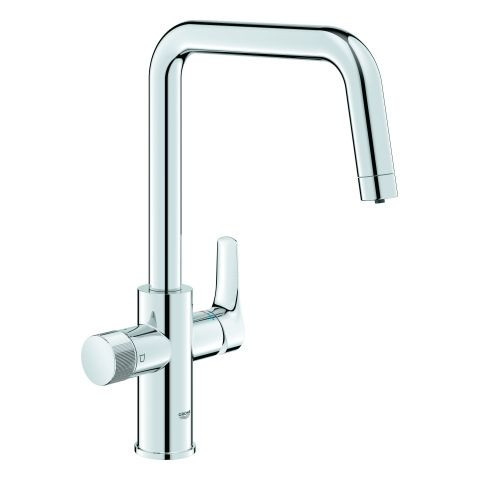 1 Gats Mengkraan Grohe GROHE Blue Pure U-uitlaat Chroom