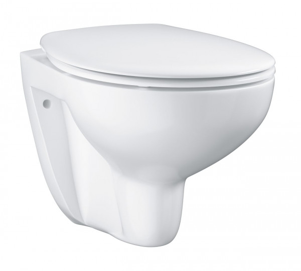 Grohe Hangend Toilet Set Bau Ceramic WC-set voor wandinstallatie Met WC Bril soft close Alpenwit 39351000