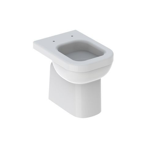 Geberit Staand Toilet Renova Comfort Met Rand Holle bodem 390x460x555mm Wit