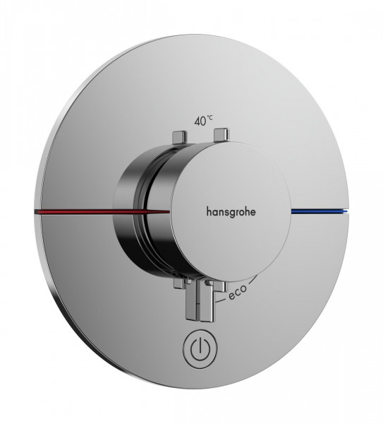 Thermostatische Douchemengkraan Hansgrohe ShowerSelect Comfort S 1 stopcontact Inbouw ø155mm Chroom