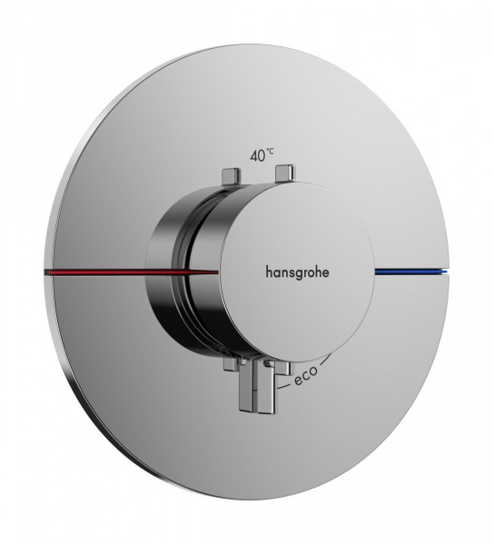 Thermostatische Douchemengkraan Hansgrohe ShowerSelect Comfort S 1 stopcontact Inbouw 1 extra stopcontact ø155mm Chroom