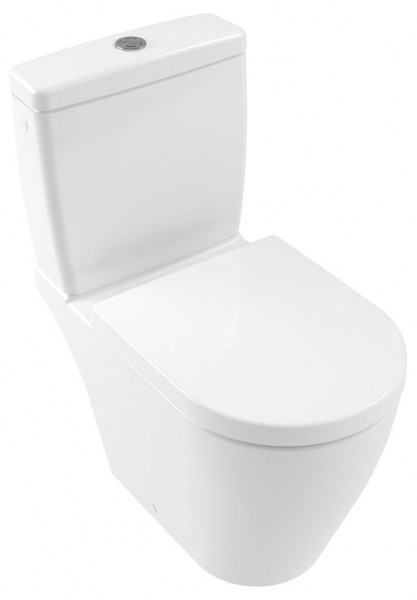 Villeroy en Boch Staand Toilet Avento randloos Alpenwit CeramicPlus