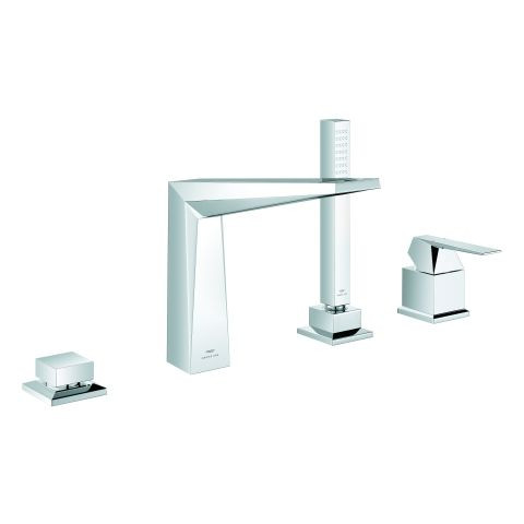 Badrandkraan Grohe Allure Brilliant 4 gaten Chroom