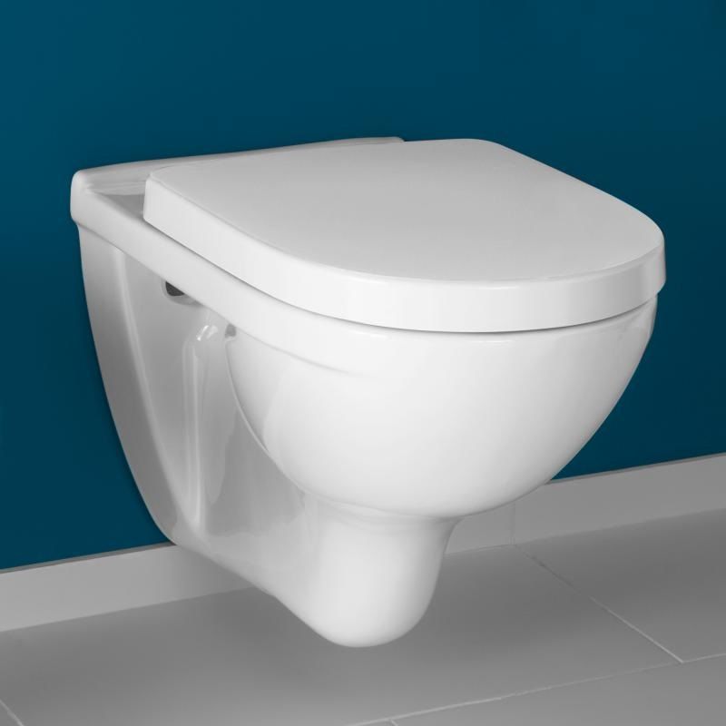 Adolescent Ithaca Faculteit Villeroy en Boch Hangend Toilet O.novo Wit Toiletbril Soft Close Quick  Release ISI1100000 | SuperBath
