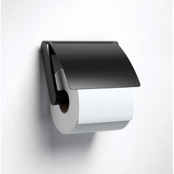 Toiletrolhouder Keuco Plan Black Selection Zwart Mat
