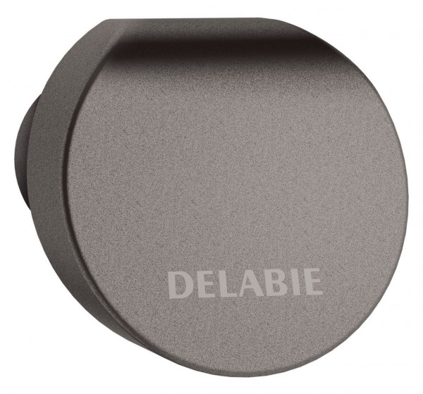 Handdoekhaakjes Delabie Be-Line 43xø42mm Metallic antraciet