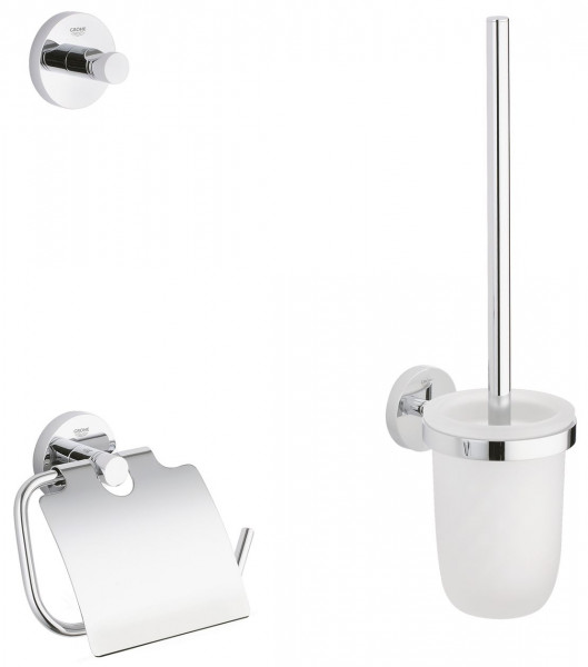 Grohe Badkamer accessoires set Essentials WC set 3 in 1 40407001