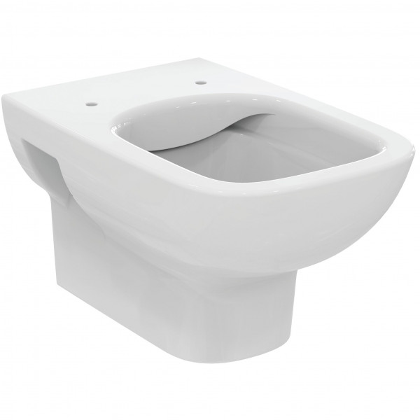 Hangend Toilet Ideal Standard i.life A Flensloos, rechthoekig 355x335x540mm Wit