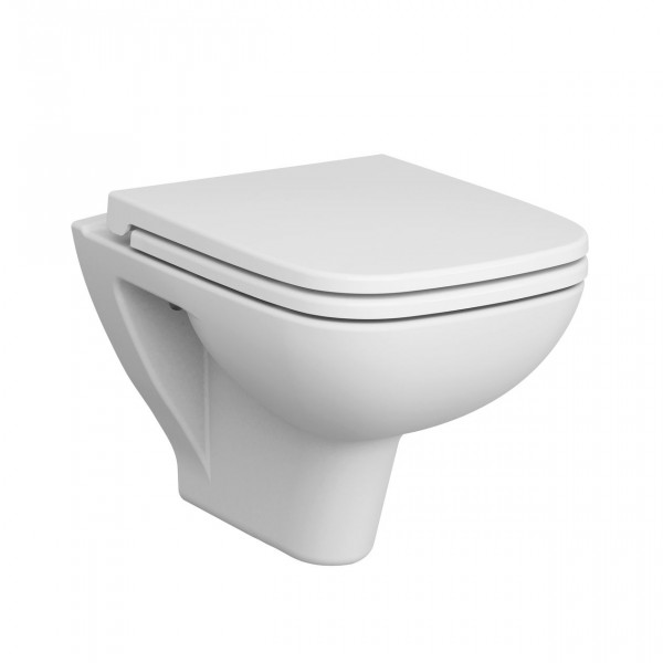 Hangend Toilet VitrA S20 360x350x520mm Glanzend Wit