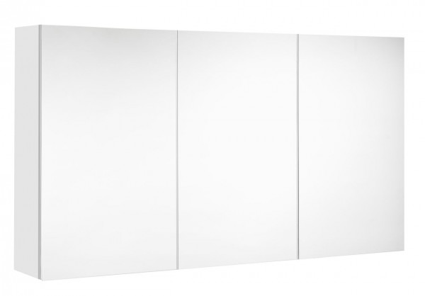 Allibert Spiegelkast NORDIK UTE 3 deuren 650x180mm Ultra mat wit | 1200 mm