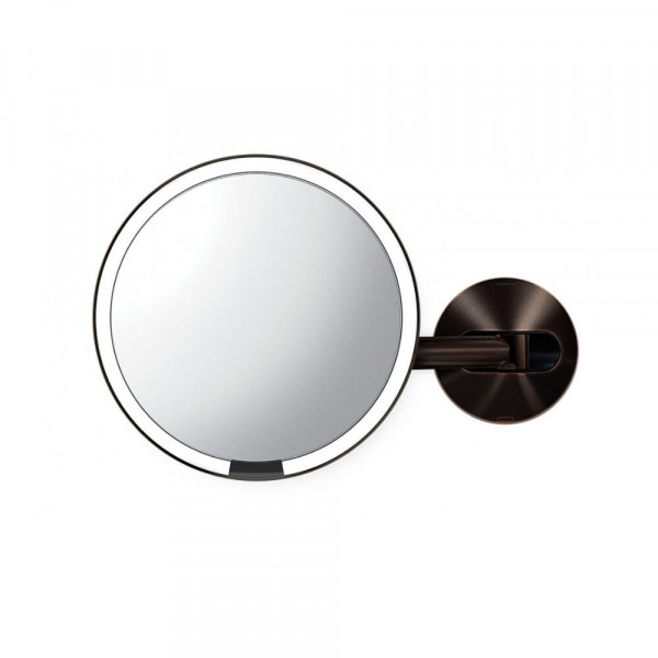 Simplehuman Scheerspiegel Met Licht x5 met wandsensor Brons