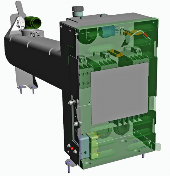 Accessoires Warmtepompen Daikin ECH2O Inline-back-upheater 9 kW, bijverwarming E voor ECH2O-serie E