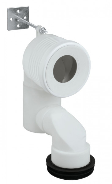 Grohe WC-uitlaatbocht 200-250mm verticaal Chroom 39551000