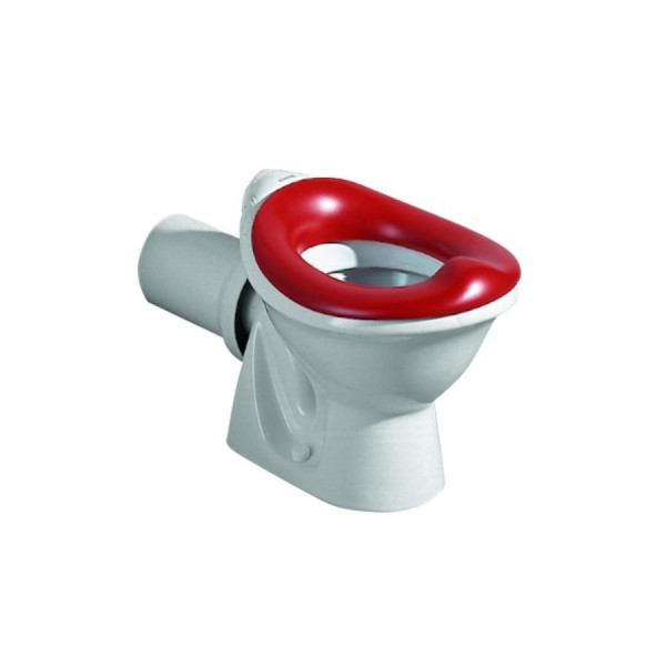 Geberit Kinder WC Bril Bambini 343x280x73mm Ruby Rood