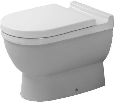 Duravit Starck 3 wc-pot washdown horizontale outlet (124090) Nee