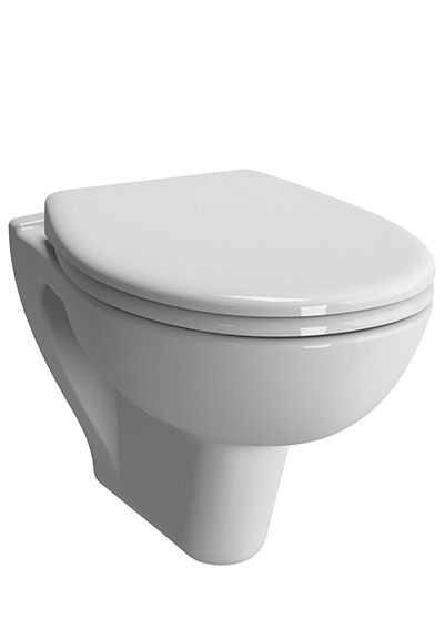 Hangend Toilet VitrA S20 355x345x520mm Glanzend Wit