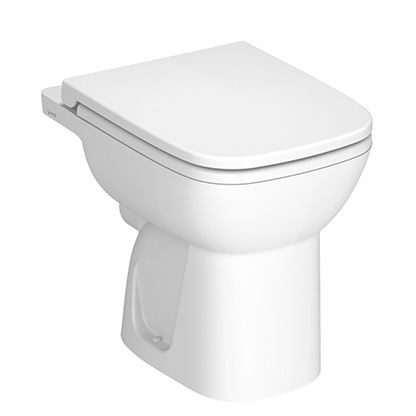 Vrijstaand toilet VitrA S20 360x400x520mm Glanzend wit