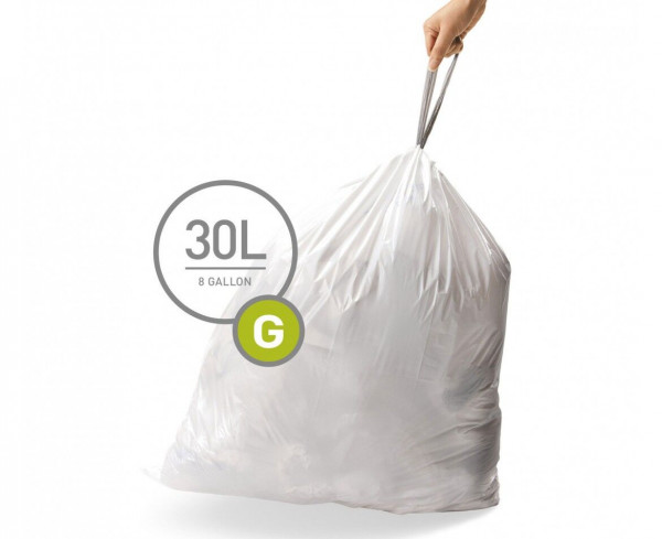 Simplehuman maatwerk vuilniszakken G CW0257